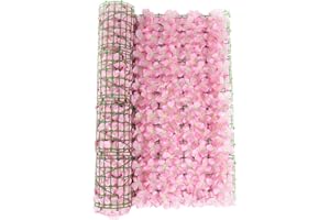 Wangduodu Pantalla de Valla de Hiedra Artificial, Enrejado con Hojas Artificiales, Pantalla de jardín, Valla de Enrejado expansible Enrejado Artificial para Valla, Patio Trasero, Patio, Hierba Falsa