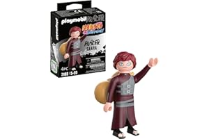 Playmobil 71103 Gaara - Naruto - Héros Issu de la série d'anime - pour reconstituer des scènes légendaires ou Inventer de Nouvelles Histoires - Dès 5 Ans