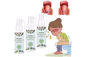 PELINUAR H-emocare Kräuter-Hämorrhoiden-Spray, natürliches pflanzliches Hämorrhoiden-Spray, Hämorrhoiden-Linderungscreme, Hämorrhoiden-Behandlungsspray (3 Stück)