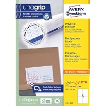 Avery B 3427-50 Formato A4, Ultra Resistenti Impermeabili GHS - 11