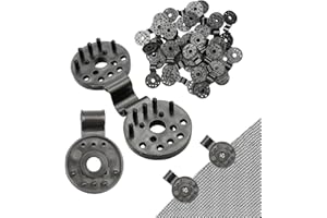 Hyakoz 30PCS Clips de Plastico para Tela de Sombra, Clip Especial con Ojal, Clip de Malla de Sombra, Clip de Fijación para Mallas, Clips de Plástico para Tela Protectora para Lona Toldo Parasol
