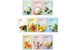 KOREAN STREET **NOUVEAUTÉ** MASQUE SOIN VISAGE "MASK ON" by MAISON DE CORÉE - Pack de 10