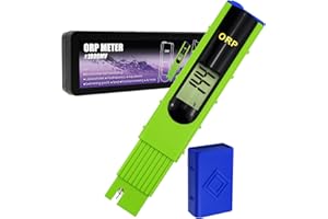 GAIN EXPRESS Tester di ORP Redox -1999~1999mV, Calibrazione di 1 Punto, Ossidazione Riduzione Potenziale, Acquari, Piscine, Acqua Trattamento Sistemi, Acquacoltura, Spa