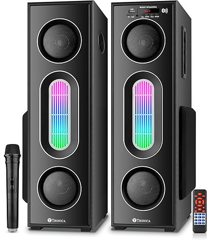 Clock Sound Iball Studio L8 Amazon Remote Iball Tower Speaker