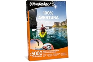 Wonderbox - Caja Regalo 100% Aventura - Vive Experiencias Únicas Y Utiliza Medios De Transporte Únicos. Increíble Ideas Regalo Mujer, Ideas Regalo Hombre, Regalos Navidad