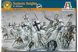 Italeri - I6019 - Maquette - Figurine - Chevaliers Teutoniques - Echelle 1:72, Marron