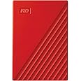 WD 4TB My Passport HDD portatile USB 3.0 con software per gestione di dispositivi, backup e protezione tramite password - fun