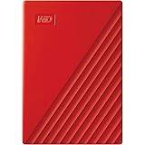 WD 4TB My Passport HDD portatile USB 3.0 con software per gestione di dispositivi, backup e protezione tramite password - fun