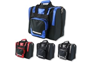 EMAX BOWLING SERVICE GMBH MAXIMIZE YOUR GAME EMAX | Pro Bowl Bowlingtasche - Deluxe Single Tote | Bowling-Ball-Tasche mit Schuhfach | EIN-Ball-Tasche | Bowling Bag