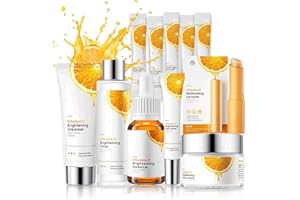 ‎SHEFAVE Shefave Granatapfels Gesichtspflege Set Damen Effektive Hautpflege Set mit Reiniger, Toner, Gesichtsserum, Augencreme, Gesichtscreme (M, stück, 11)