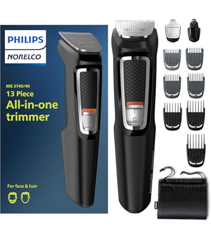 PHILIPS Norelco Multigroom 9000 Series MG9740-18-in-1 Precision