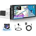 Radio Android 15 Para Coche 1 DIN - Pantalla 6.9", CarPlay Y Android Auto Inalámbrico, 2GB+64GB