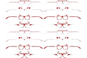 FIADA 24 Pack England Novelty Glasses St Georges Day England Flag Glasses Football Fun Glasses Sporting Events Decoration for Euro 2023, Women's Euro 2023 Celebrations Party