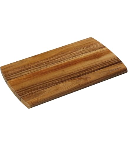 Zassenhaus Planche à petit-déjeuner en acacia Crème 26 x 17 x 1 cm
