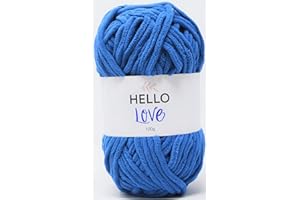 Hello Love Yarn, Dolphin Blue, 100g