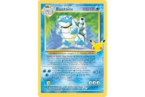 TITAN CARDS Blastoise (set base) 2/102 Rare Holo Pokemon Card (celebrazioni) + TitanCards® Toploader