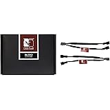 Noctua NA-SYC2, Câble en Y 3 broches pour Ventilateurs de PC (Noir)