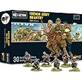 Warlord Games French Army Infantry - 28mm Scale Plastic Miniatures for Bolt Action Highly Detailed World War 2 Miniatures for Table-top Wargaming