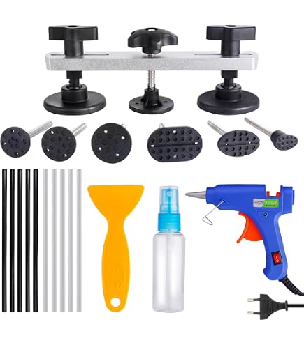 Kit De Réparation Bosse Voiture PDR TOOLS - Marteau, Ventouses Et Outils | Sans Peinture