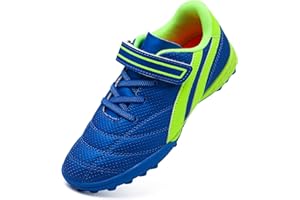 VLOOKST Boys' Football Boots Kids Girls Astro Turf Trainers Non-Slip Junior Soccer Shoes Sports Shoes Outdoor Athletic Sneakers Football Shoes Unisex