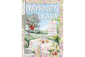 Daphne's Diary Magazyn #6 2024 (angielski) | kreatywny podręcznik do rzemiosła artystycznego | interaktywny dziennik do uważności, kolorowania, sztuki, gotowania, podróży | pełen kreatywnych