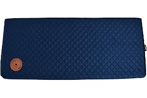 BORN2REST Prime Cat Window Lounger for Cats, Windowsill with a Non-Slip Backing, Cat Bed Window Sill Made in European Union (Dark Blue Diamond, 70 x 27 x 3 cm)