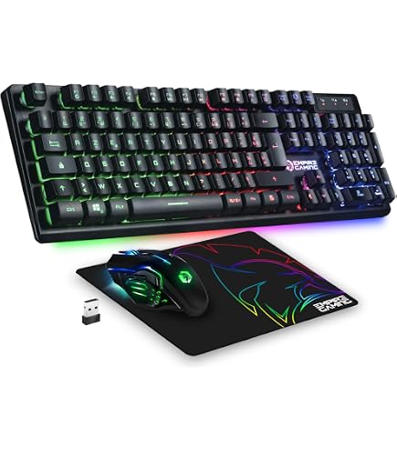 The G-Lab Keyz Tungsten – Clavier Gaming Sans Fil AZERTY Rétroéclairé, Silencieux, Batterie 460h, Pour PC PS4 PS5 Xbox