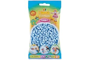 Midi Sachet 1000 perles bleu Glacier