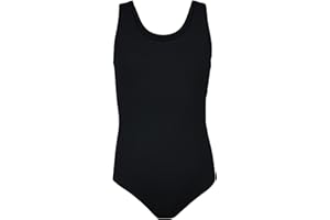 Aquarti Mädchen Badeanzug mit Ringerrücken – Sport Badeanzug Mädchen, Chlorresistent