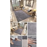 Rachel Carpet Koyu Gri L&uuml;ks Raschel Kaymaz Taban Peluş Halı Yolluk, 100 x 60