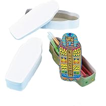Bcreative - 10 Fogli Di Carta Papiro Egiziano Autentico, Formato A4, Per Bambini E Scuola, Con Note Storiche - 3