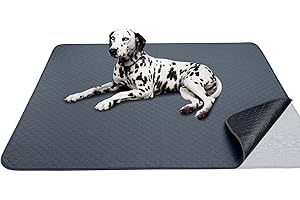 Snagle Paw Reusable Pet Urine Mat, Large Dog Training Pad, Washable Puppy Mat, Quick Absorbent, Washable Reusable Care Mat,120x150cm(1 STK)