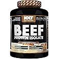 NXT Nutrition Beef Protein Isolate Powder - Protein Powder High in Natural Amino Acids - Paleo, Keto Friendly - Dairy and Gluten Free | 1.8kg (Caramel Latte)