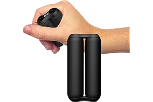 ONO Roller Jr Black - Silent Fidget Toys for Promoting Focus & Stress Relief - Helps Develop Fine Motor Skills & Ease Skin & Nail Picking - Sized for Small Hands, Quiet Sensory Toy