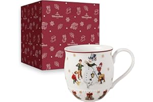 Villeroy & Boch – Toy's Fantasy Henkelbecher Bunt, Tasse, Kaffeetasse, Heißgetränkebecher Toys, Weihnachtstasse, Kaffeebecher, Wintertasse, Weihnachtsbecher, Premium Porcelain