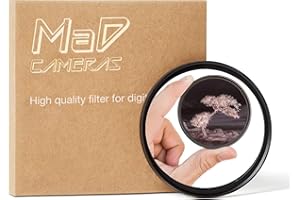 MaD Cameras 67mm R95 IR Infrared Photography Filter, 950nm Pass Special Effect Filter for SLR/DSLR Camera