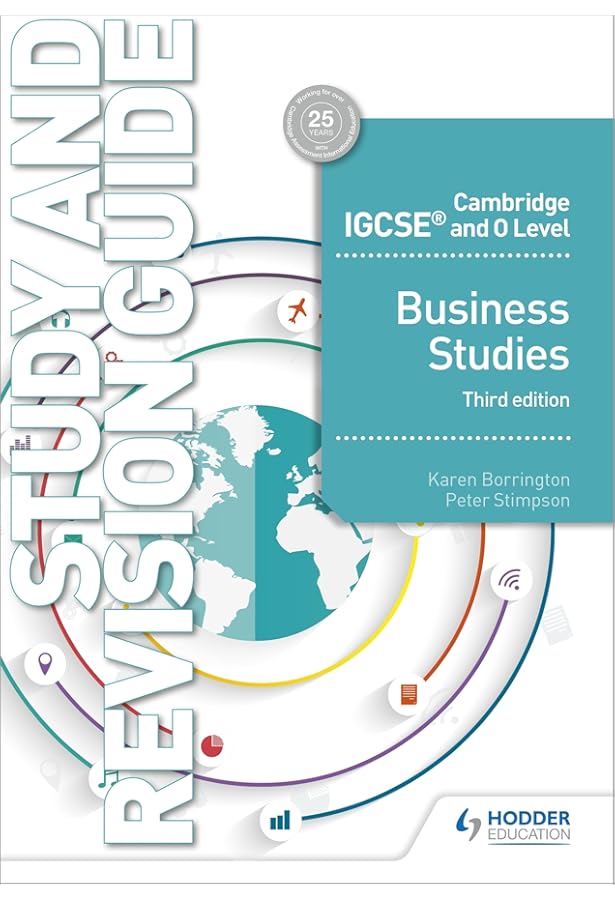 Cambridge IGCSE and O Level Business Studies 5th edition