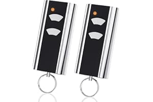 pepape 2 Stück Garagen-Fernbedienung für Normstahl Entrematic RCU 433-2, RCU 433-4, EA433 2KM, EA433 2KS, T433-4, Kompatibel mit Crawford Normstahl 433.92 Rolling Code Garagentor Handsender