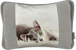 NARCISO Borsa Acqua Calda Elettrica per Ciclo, Mani, Schiena, Riscaldante, Scaldino Elettrico da Letto Scaldaletto Portatile, Boule Acqua Calda Elettrica, Sicura, Riscalda Velocemente (Cat)