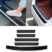 Protezione Paraurti Posteriore Auto In Gomma - Antigraffio E Antiscivolo | 90cm X 7cm | Nero - Foto 8