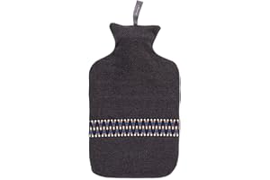 Fashy Hot Water Bottle 2.0 L with High-Quality Cover and Border