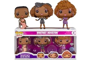 Funko Pop! 3-Pack Icons: Music - Whitney Houston (Diamond Collection) (Special Edition) Vinyl Figures