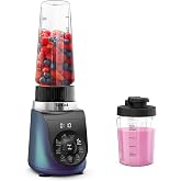 Tefal Blend Up 0,85 Litre 8 Programlı G&uuml;&ccedil;l&uuml; 1000 Watt Mini Smoothie Blender - Mavi