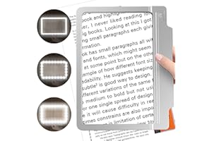 OBOVO Loupe de Lecture, 4X loupe eclairante avec 36 LED Ultra-Brillantes et gradables, Parfaite pour Les Personnes âgées, Les Livres, Les Bijoux, Le Travail, la Couture, la Lecture, la Mauvaise Vue
