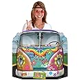 Beistle 57950 Hippie Bus Photo Prop, Paper, Multicolor