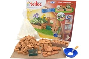 Teifoc Costruzione in mattoni da giardino, Multicolore, Piccolo, T9010