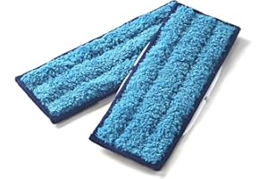 iRobot - Piezas auténticas - Paños húmedos para Braava Serie 200 (2X) - Azul - Reutilizables.