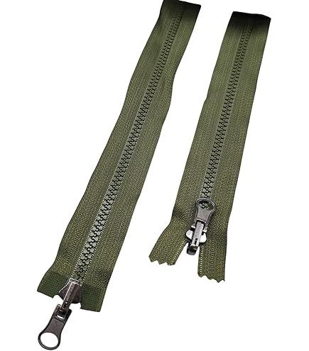 Cerniera Nylon 6 DOPPIO CURSORE DOPPIA APERTURA Adatta A KWAY K-WAY - Foto 7