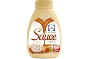 ‎LIOTTA Liotta Karamell Dessert Sauce 250g - Sirup, Topping, Fruchtsauce - Ideal als Topping für Kaffee, Eis und Desserts