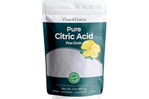 Viva Doria Pure Citric Acid, Food Grade, Fine Grain, 2 lb (907 g)